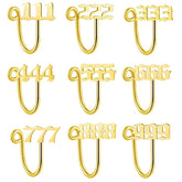 Angel Number Nose Cuff